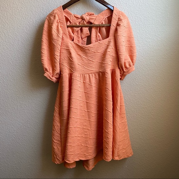 Free People Dresses & Skirts - Free People Violet mini dress in peach grapefruit